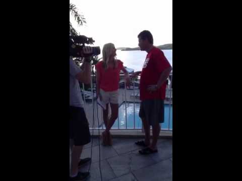 Kristin Kenney - Coach Alford was interviewed at the hotel by CBSSN sideline reporter Kristen Kenney at the hotel.