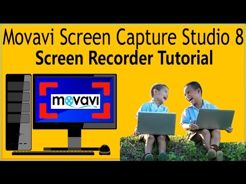 How To Use Movavi Screen Capture Studio 8 Screen Recorder Tutorial Camtasia Alternative