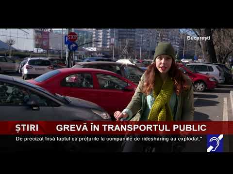 Grevă în transportul public