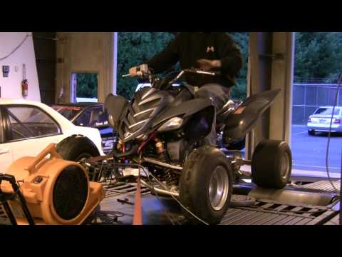 100whp ER Built turbo 700R Raptor on the Dyno