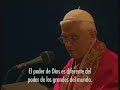 Benedicto XVI con los jovenes Benedicto XVI con los jovenes