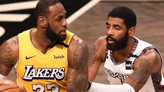 Kyrie Irving TAUNTS & Trolls Lebron James After Overturned Call During Matchup With Lakers by Obsev Sports