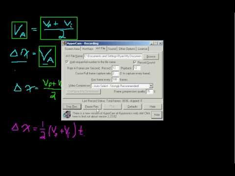 how to isolate time in kinematic equation