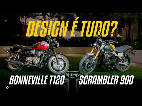 MOTO ESTILO RETRÔ É BOA DE PILOTAR? Respondemos com as novas Triumph Bonneville T120 e Scrambler 900