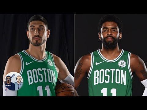 Video: Enes Kanter trolls Kyrie Irving by wearing No. 11 with the Celtics | Jalen & Jacoby