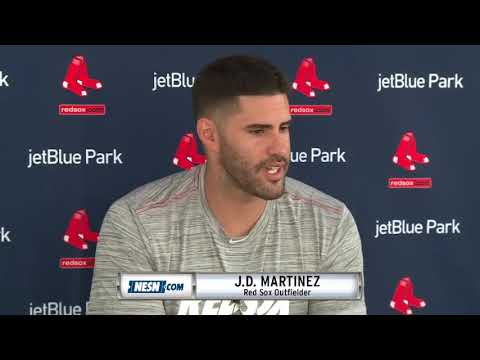 Video: J.D. Martinez Confirms He Will Go To The White House With Red Sox