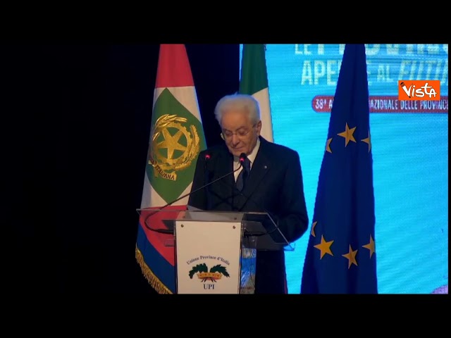 Mattarella: Per l'Autonomia serve leale collaborazione