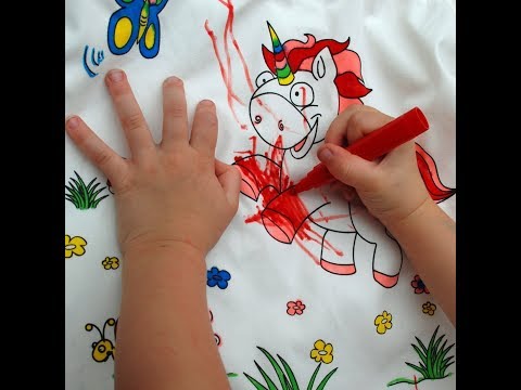 Einhorn-Rucksack-Turnbeutel Bastel-Set für Kinder und Mädchen