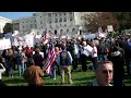 rally at the capital againist healthcare bill