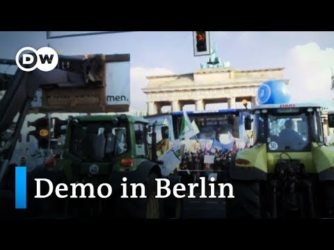 Wir haben es satt! - Demo für ökologische Landwirtschaft in Berlin | DW Nachrichten