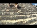 gopro Climbing Uxmal pyramid and visit Mérida ...