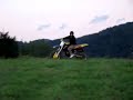 MotoCross Crash Suzuki 250 Wheelie.MPG