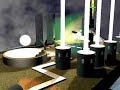 Alien City Scene on max 9
