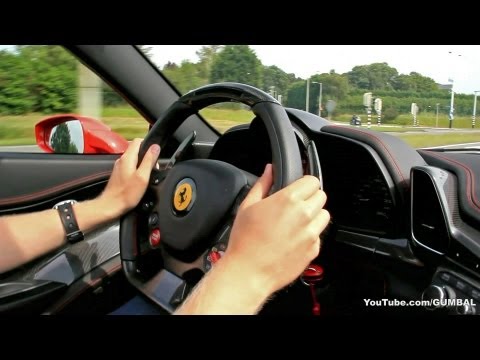 how to drive a ferrari 458