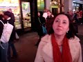 Wendy and Mike in Times Square at night Wendy and Mike in Times Square at night