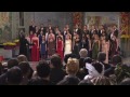 World Youth Choir in Oslo @ Nobel Peace Prize award ceremonies 2011