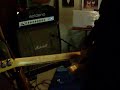 this amp is the absolute best rock amp that i have ever played, period.
the amp is almost at gig volume and the clipping in the mic does not help, but i think the general idea comes across.