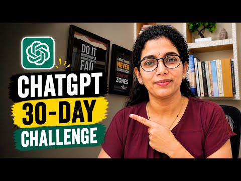 Spoken English in 30 Days with ChatGPT | Beginner-Friendly Challenge with Live Demo!! 