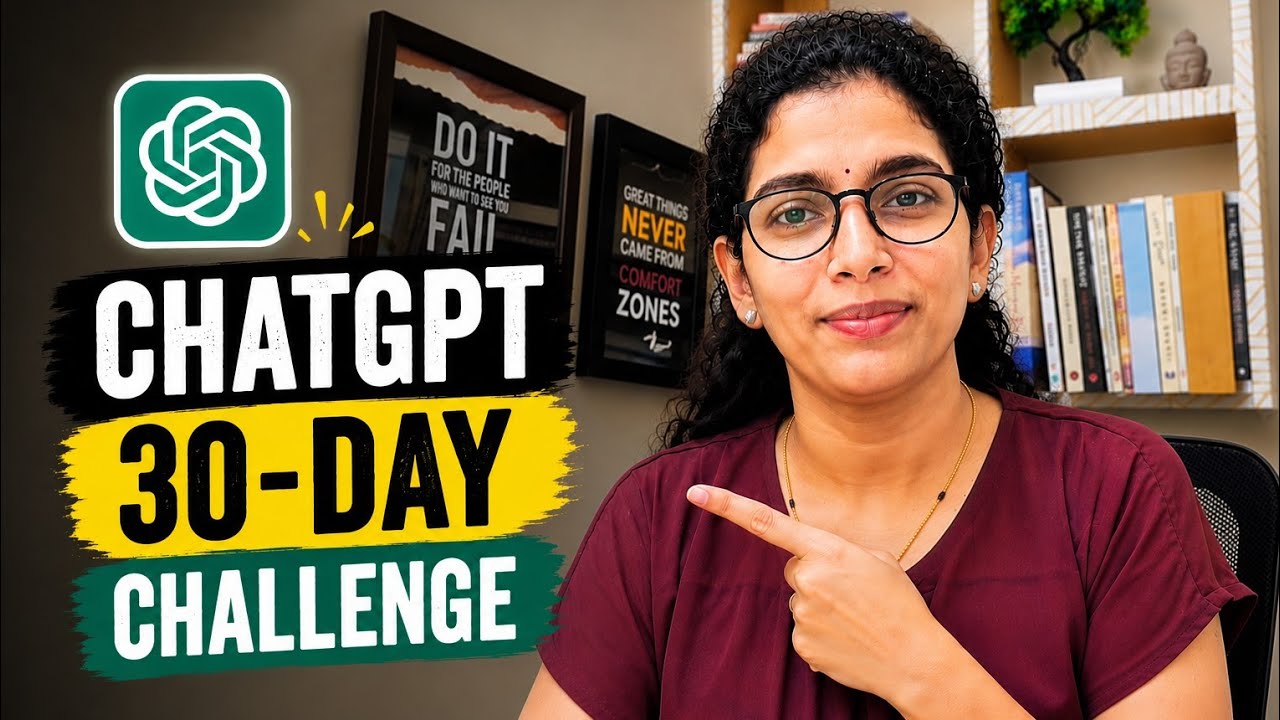 Spoken English in 30 Days with ChatGPT | Beginner-Friendly Challenge with Live Demo!! 
