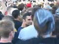 Staind performing 