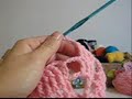 Crochê Tradicional - Touca - Modelo 001 - Parte III