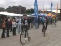 Hand built bikes at the Baltic Square Newcastle.