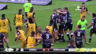 Sharks v Hurricanes Rd.11 2016 | Super Rugby Video Highlights