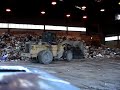 Heavy Equipment. Loader at Transfer Station. Heavy Equipment. Loader at Transfer Station.