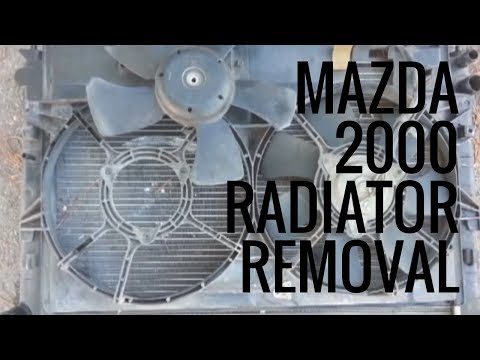 Mazda MPV 2000: Radiator Replacement – Part I [Problem, Diagnosis, Radiator removal]