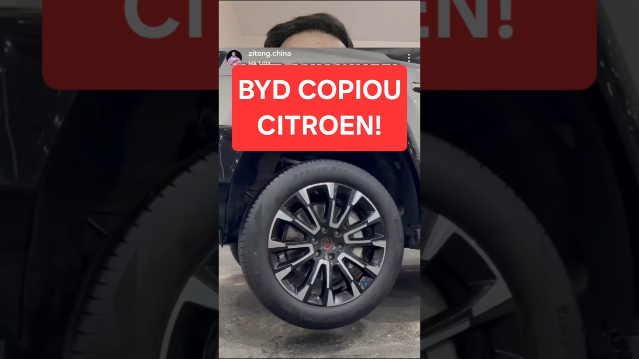 BYD COPIOU A CITROËN