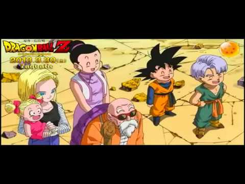 DRAGON BALL Z 2013 -FINAL Battle of GODS - OPENING HD English - Japanese FM