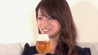 深田恭子／「ヱビス 華みやび」新CM発表会