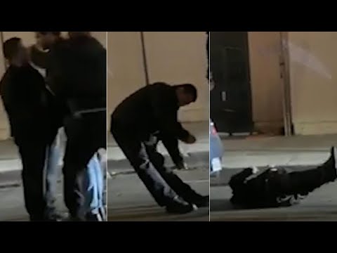 ROAD RAGE: Punch leaves man unconscious in Van Nuys street attack | ABC7