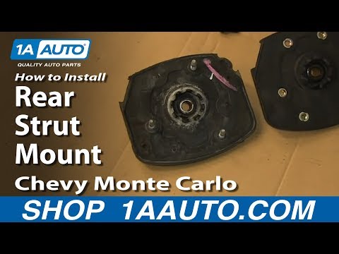 How To Install Replace Rear Strut Mount 2000-07 Chevy Monte Carlo