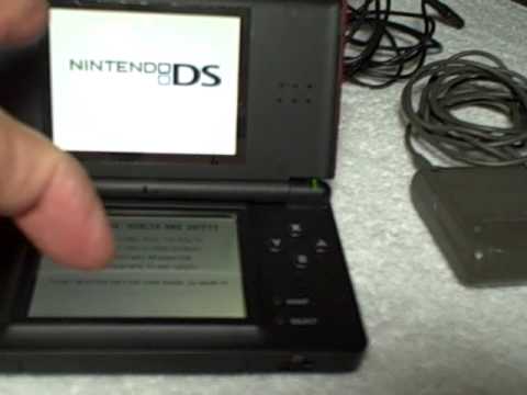 how to test microphone on nintendo ds lite