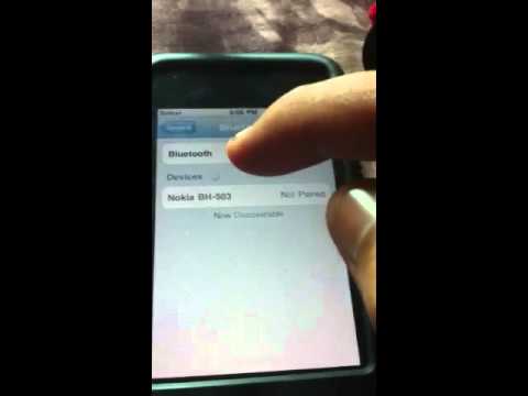 how to connect nokia bh-101 to laptop