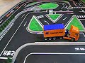 Trailer Rig hauling 20ft. container reversing #7 けん引 海コン20フィ