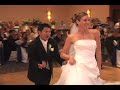 Wedding first dance w/ surprise Jack Johnson Michael Jackson