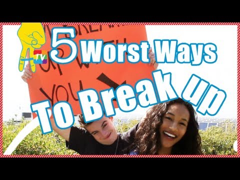 how to break up with someone nicely