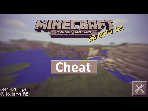 how to cheat in minecraft p.e