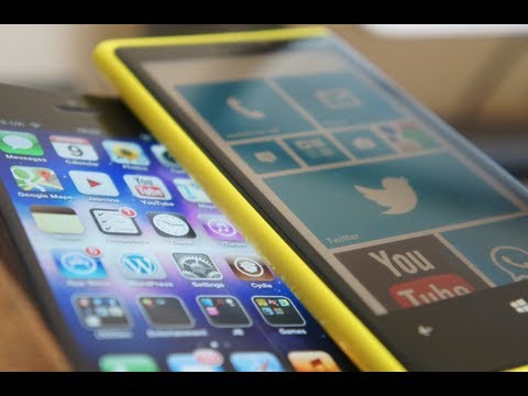 Nokia Lumia 920 VS Apple iPhone 5