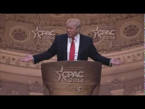 Donald Trump - Donald Trump, Chairman and President of The Trump Organization, speaks at CPAC 2014 on March 6, 2014. Recorded at the Conservative Political Action Conferenc...