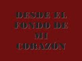 desde el fondo de mi corazon - hildemaro.flv