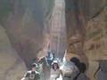 Entering the Treasury in Petra!
