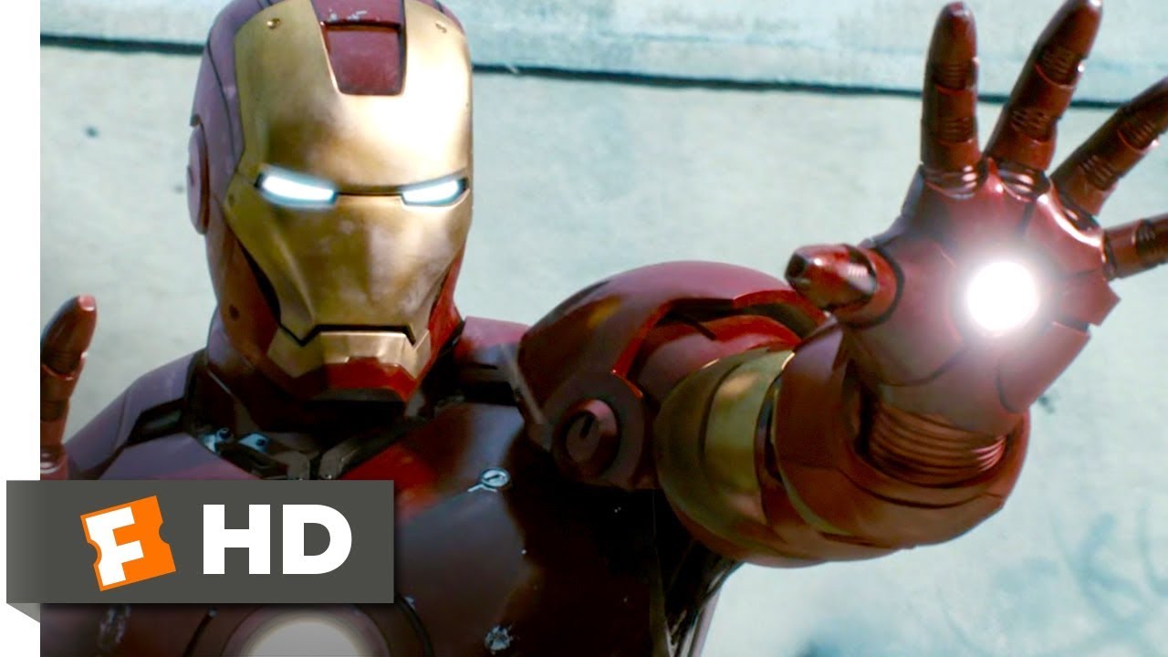 Iron Man to the Rescue Scene