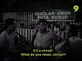 Alif Mim Nun Wau, Sarkas