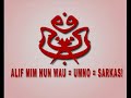 Alif Mim Nun Wau, Sarkas
