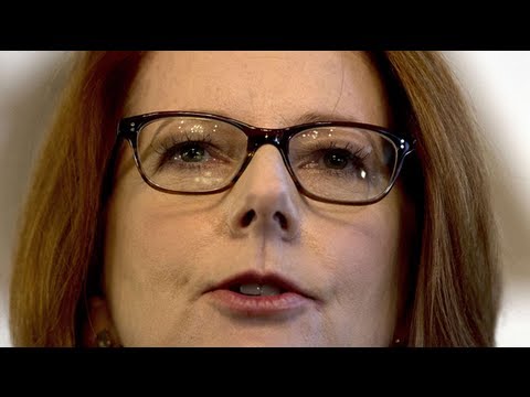 Julia Gillard - Julia Gillard speech after being ousted as prime minister Subscribe to the Guardian HERE: http://bitly.com/UvkFpD Julia Gillard speaks after Kevin Rudd won t...