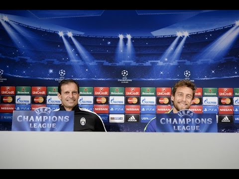 LIVE - Conferenza stampa/Rueda de prensa  pre Juventus - Club Atletico de Madrid