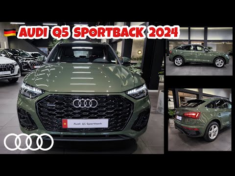 REVIEW AUDI Q5 SPORTBACK 45 Quattro 2024 - Xanh District / nội thất Đen || 2.490 Tr - 0902105599